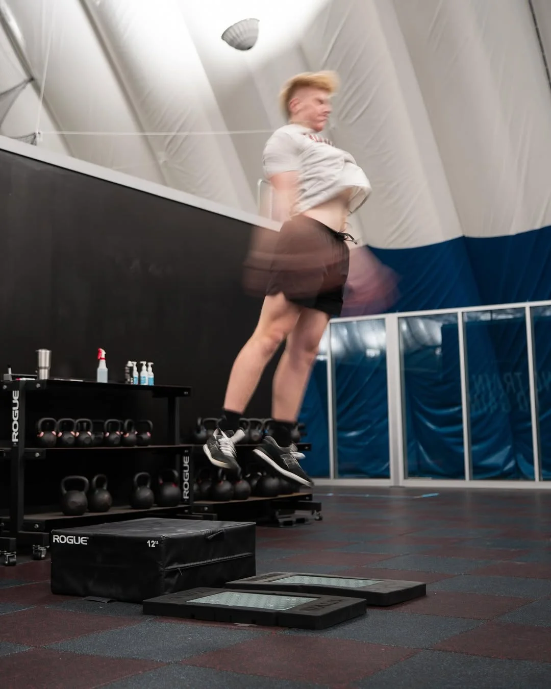 Baseball athlete training at BSF Performance Columbus Ohio facility