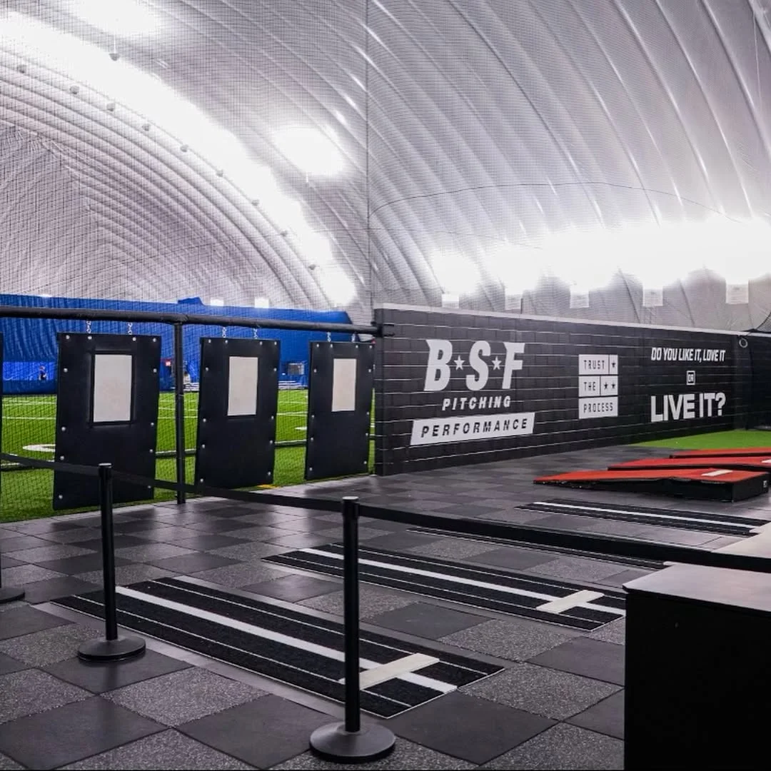 Pitching training and velocity development at BSF Columbus Hilliard facility