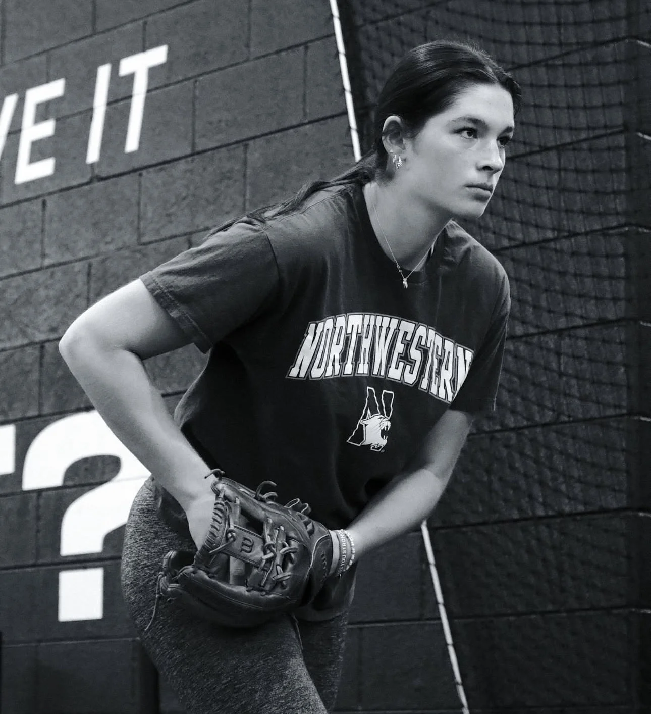 Fastpitch athlete training at BSF Performance