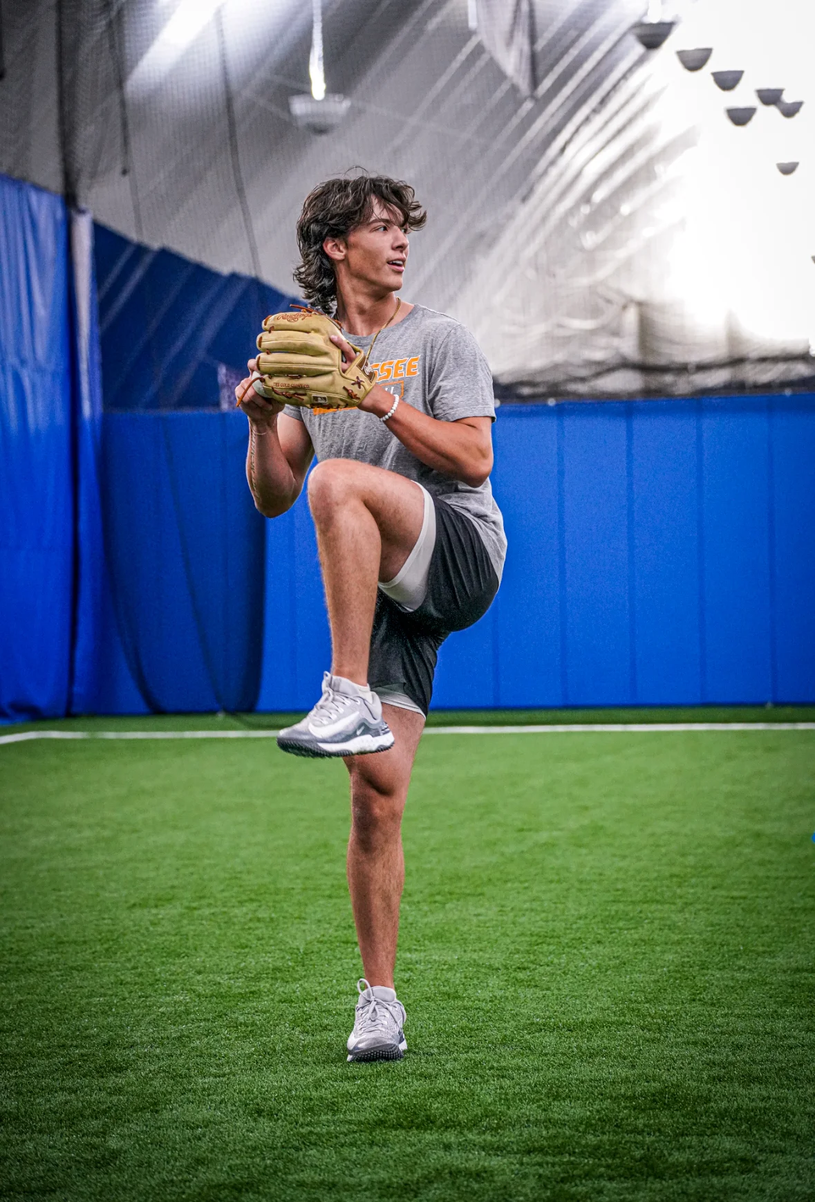 Performance training and assessment area at BSF Lockport baseball facility